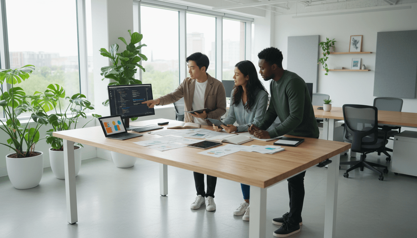 Codecraft Co. development team working together